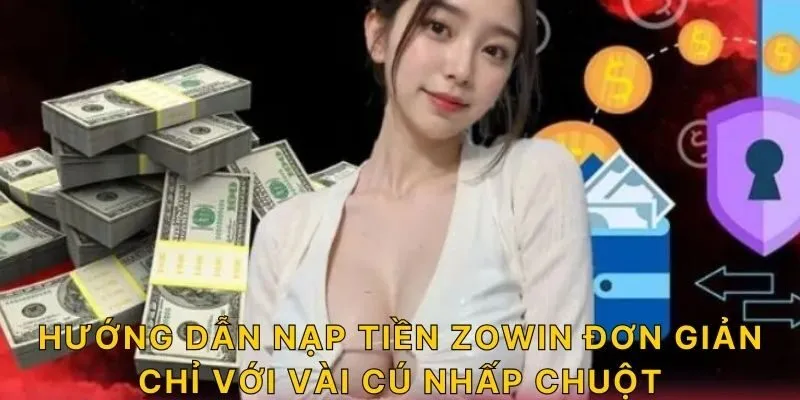 Hướng dẫn nạp tiền ZOWIN đơn giản chỉ với vài cú nhấp chuột