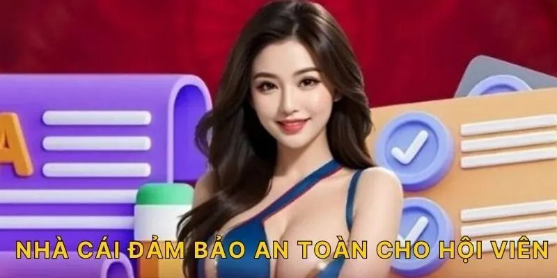 Nhà cái đảm bảo an toàn cho hội viên